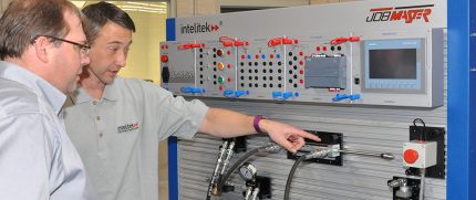 JOBMASTER Training Station for automation, hydraulics, PLC and pneumatics