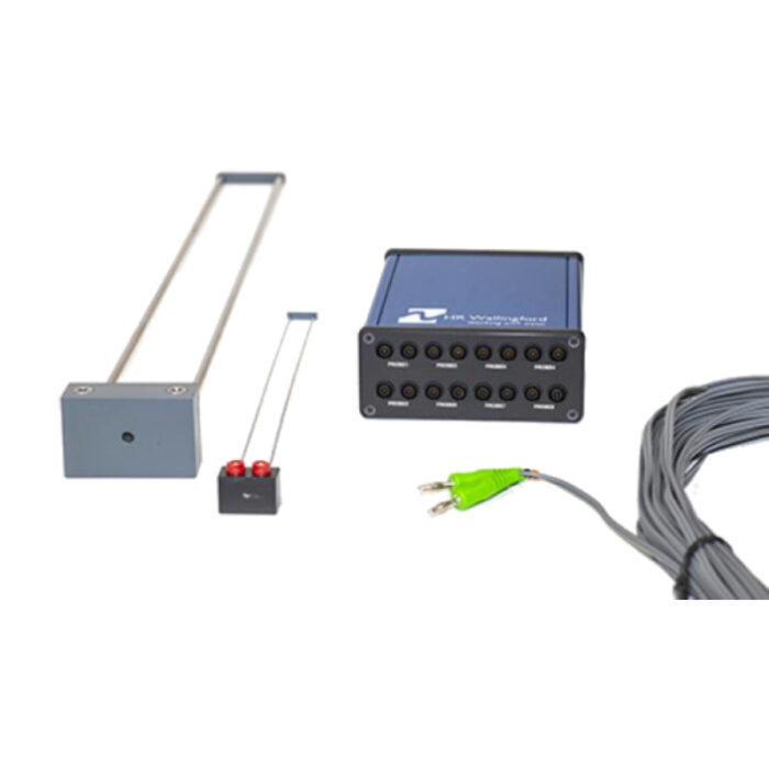 hr wallingford wave gauge system is simple and reliable for measuring wave height in a wave flume or tank