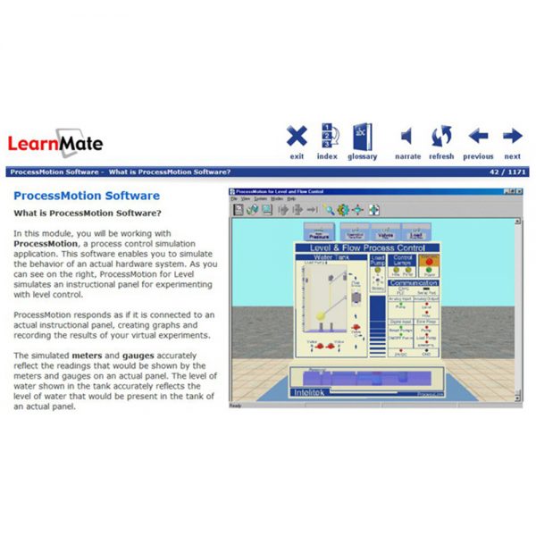 elearning modules Processmotion simulation software labora teknika saintifika