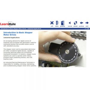 elearning modules electronic instrumentation Stepper Motor Drives (EB05) labora teknika saintifika