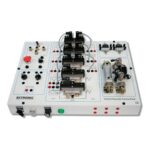 The Electro-Pneumatic Training Panel is a compact and comprehensive training panel comprising cylinders, valves, both electrical and electro-pneumatic, that are easily connected through 4mm colour coded terminals and 4mm pneumatic quick action terminations, this makes the EPTP is an ideal introduction to Electro-Pneumatics. The student can study single and double acting cylinders using various types of valves.