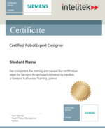 Siemens RobotExpert Operator Certification - Image 2